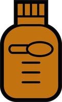 Syrup Vector Icon Design