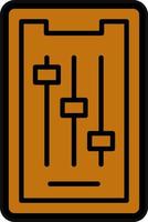 Mobile Controls Vector Icon Design