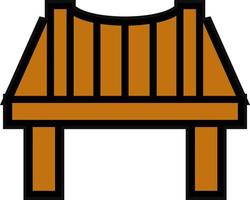 Bridge Vector Icon Design