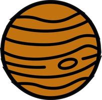 Jupiter Vector Icon Design