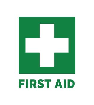 First aid icon symbol vector