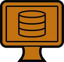 Database Vector Icon Design