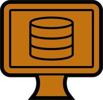 Database Vector Icon Design