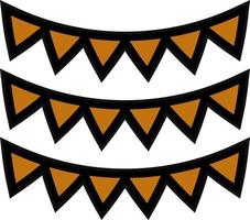 Garlands Vector Icon Design