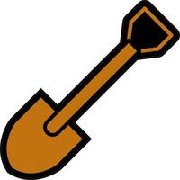 Shovel Vector Icon Design