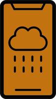 Weather App Vector Icon Design