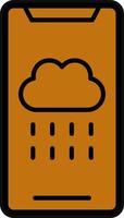 Weather App Vector Icon Design