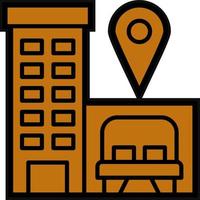 Accommodation Vector Icon Design