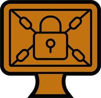 Ransomware Vector Icon Design