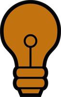 Lightbulb Vector Icon Design