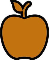 diseño de icono de vector de manzana