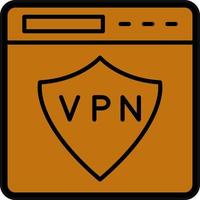 Vpn Vector Icon Design