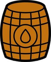 Barrel Vector Icon Design
