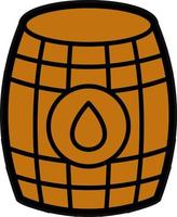 Barrel Vector Icon Design