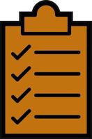 Checklist Vector Icon Design