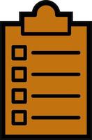 List Vector Icon Design