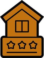 House Rating Vector Icon Design