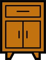 Cabinet Vector Icon Design