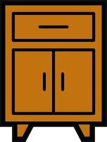 Cabinet Vector Icon Design