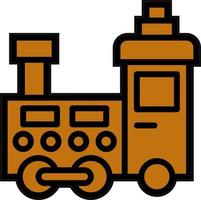 tren juguete vector icono diseño