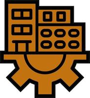 Infrastructure Vector Icon Design