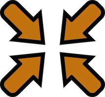 Minimize Vector Icon Design