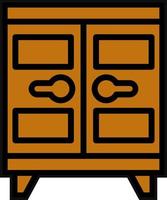 Locker Vector Icon Design
