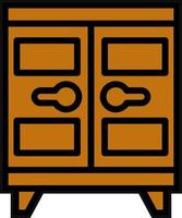 Locker Vector Icon Design