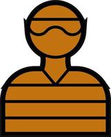 Criminal Vector Icon Design
