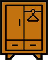 Wardrobe Vector Icon Design