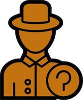 Outsider Vector Icon Design