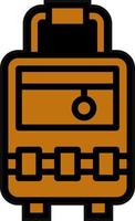 Luggage Vector Icon Design