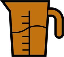 Measuring Jug Vector Icon Design