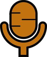 Microphone Vector Icon Design