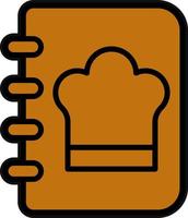 Cookbook Vector Icon Design