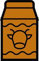 diseño de icono de vector de leche