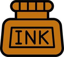 Ink Vector Icon Design