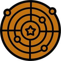 Army Radar Vector Icon Design