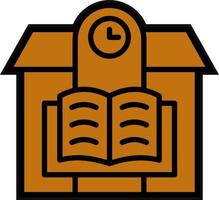 Home Schooling Vector Icon Design