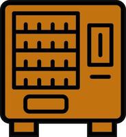 Vending Machine Vector Icon Design