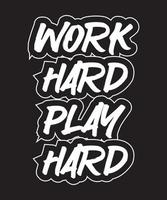 motivacional y inspirador letras texto tipografía t camisa diseño en negro antecedentes vector