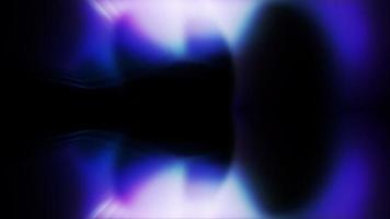 Blau Gas wellenförmig - - Schleife video