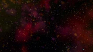 Dust and small particles video background - Loop