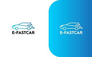 Fast Car modern logo vector