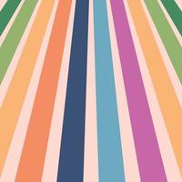 60s retro striped line geometric background pattern vector