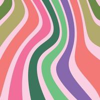 Abstract colorful fabric striped wavey background pattern vector