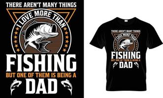 Fishing, typography, vector T-Shirt design