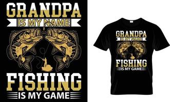 Fishing, typography, vector T-Shirt design