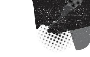 Black and white abstract background. Distressed overlay texture. grunge background. abstract halftone vector illustration