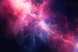 Abstract bright ulraviolet space colorful clouds background. . photo